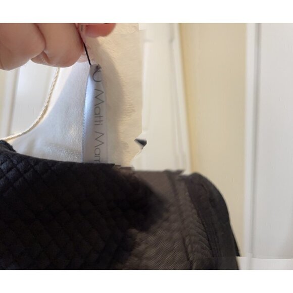 Matti Mamane Womens Top Black Size Large Pullover Quilted Avant Garde Israel New - Picture 16 of 16